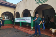 Colégio agrícola de Santa Mariana retoma aulas um mês após incêndio.