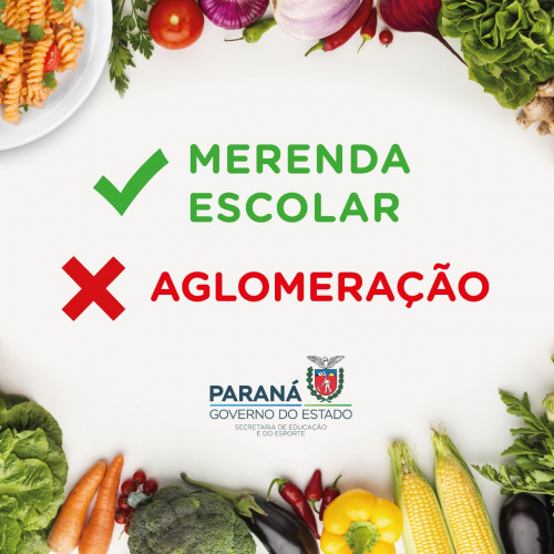 Merenda sem aglomeração