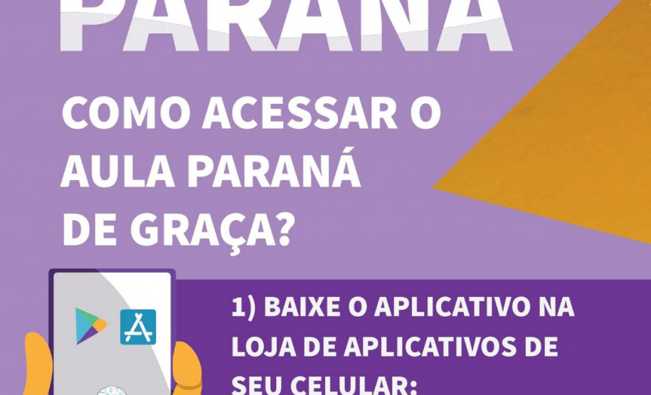 Como acessar o Aula Paraná e o Google Classroom de graça
