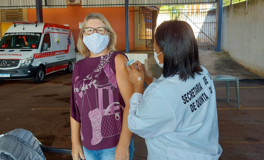 Vacinação dos profissionais da Educação