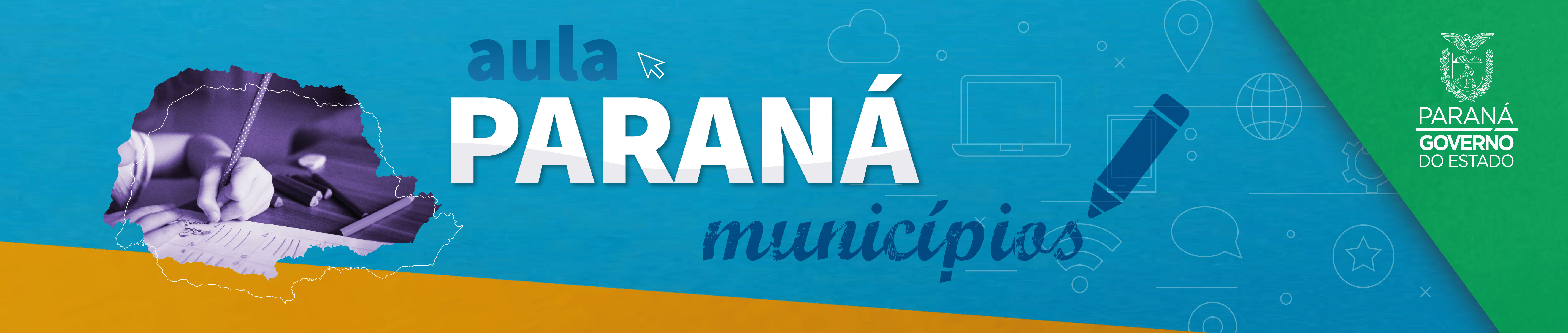aula paraná municípios