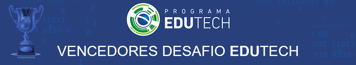 Banner vencedores desafio edutech