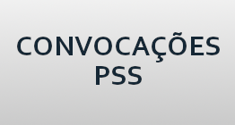 Banner Convocações PSS