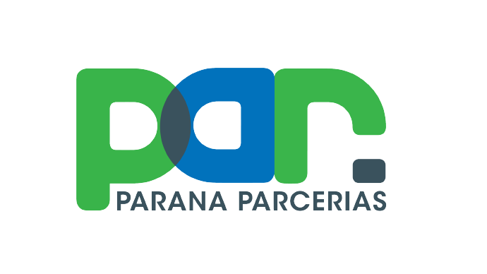 Logo Paraná Parcerias. 