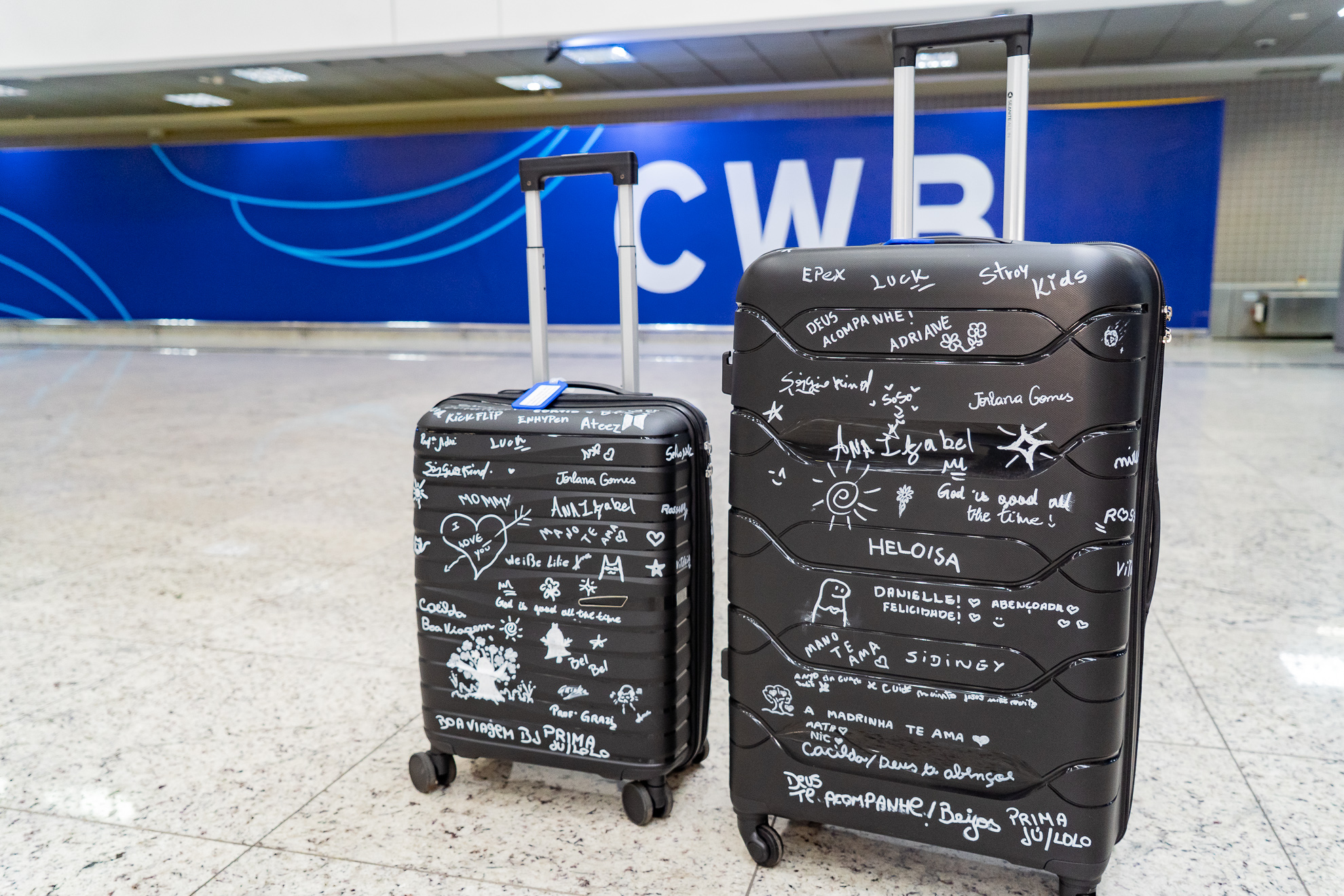 Embarque de 16 alunos do Ganhando o Mundo para Escócia