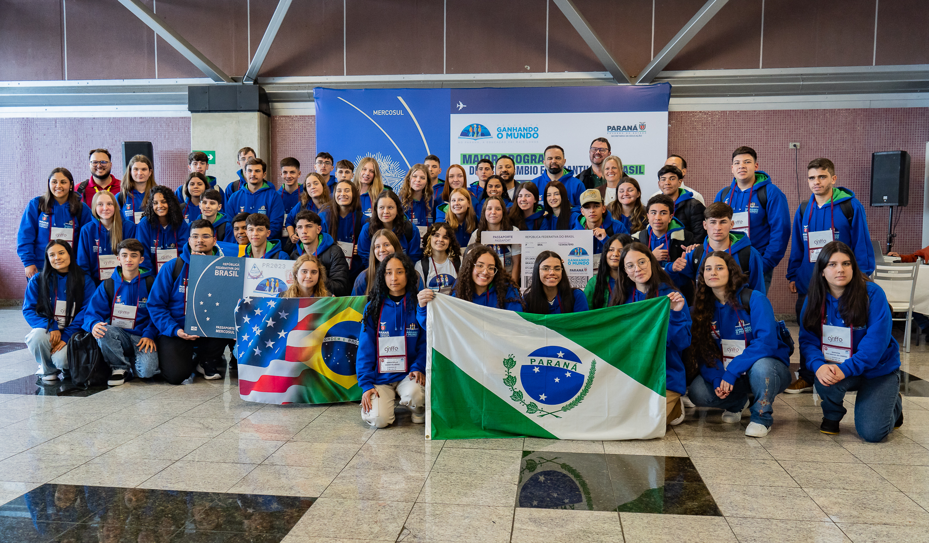 Embarque Ganhando o Mundo - Iowa