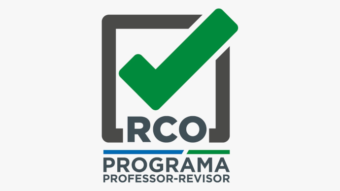 Logo do programa Professor-revisor RCO+ Aulas 
