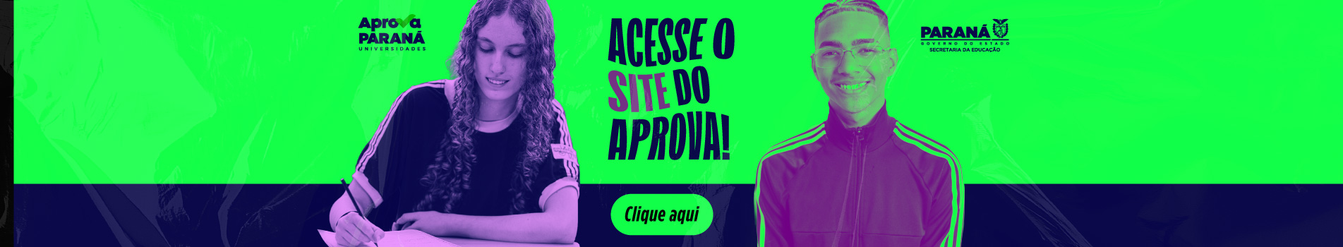 Banner do Aprova Paraná