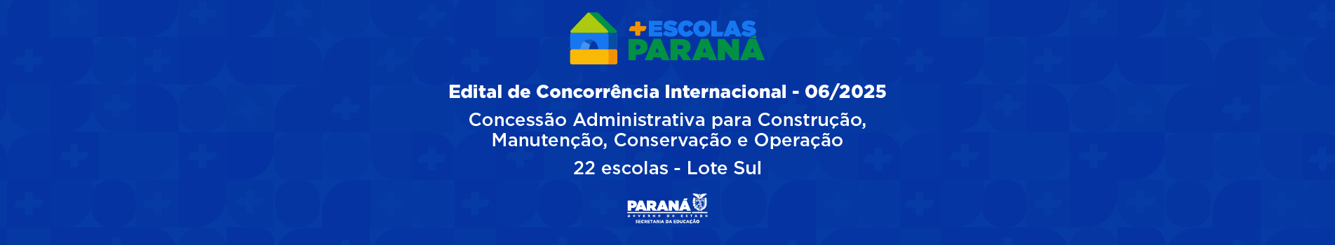 Banner Mais Escolas Paraná - Sul