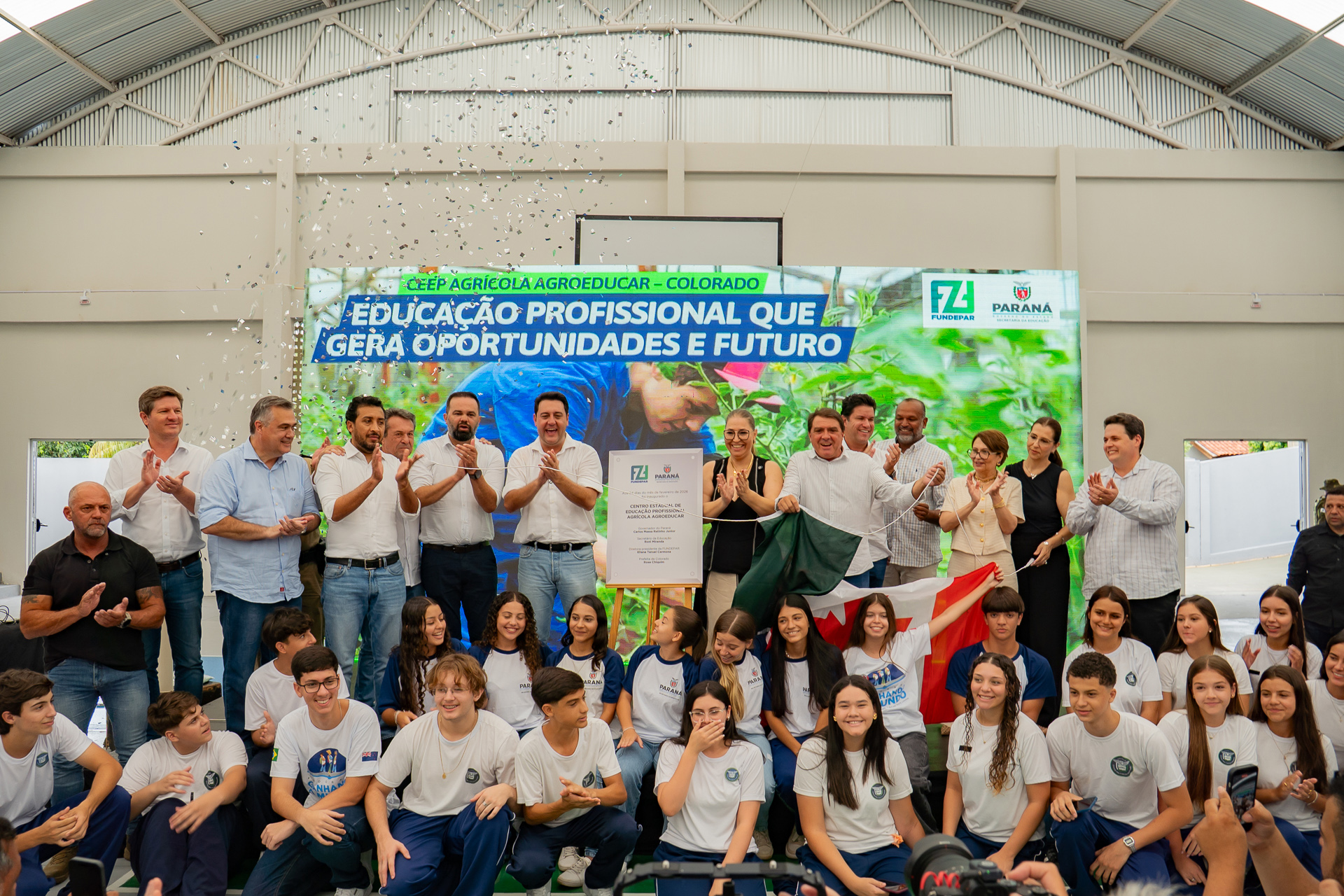 Centro de Educação Profissional Agrícola de Colorado é entregue e já recebe aulas em 2026
