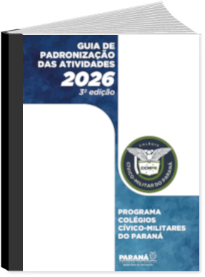 Máscara da guia de padronização das atividades 2026 - 3º edição