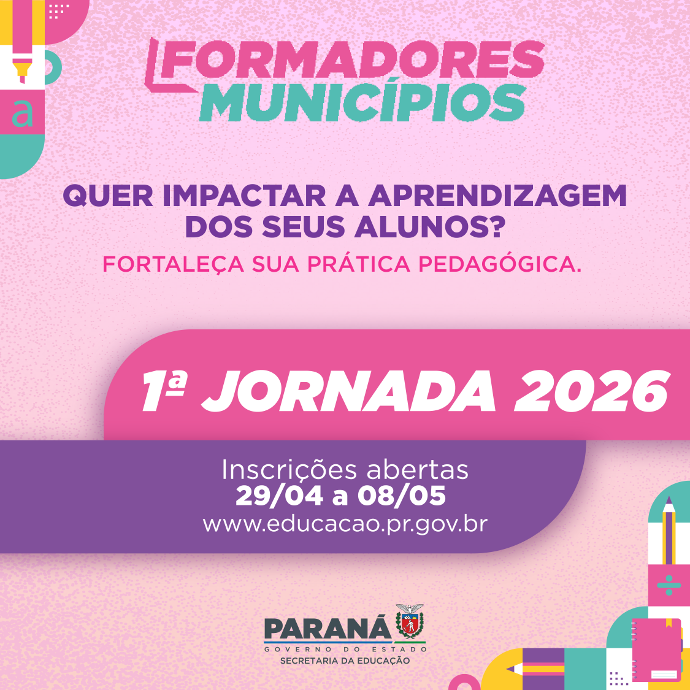 Formadores Municípios - Jornada 1 - 2026