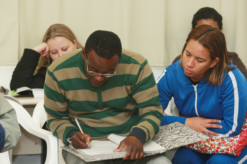 Semana pedagógica de fevereiro de 2011. Foto de arquivo.