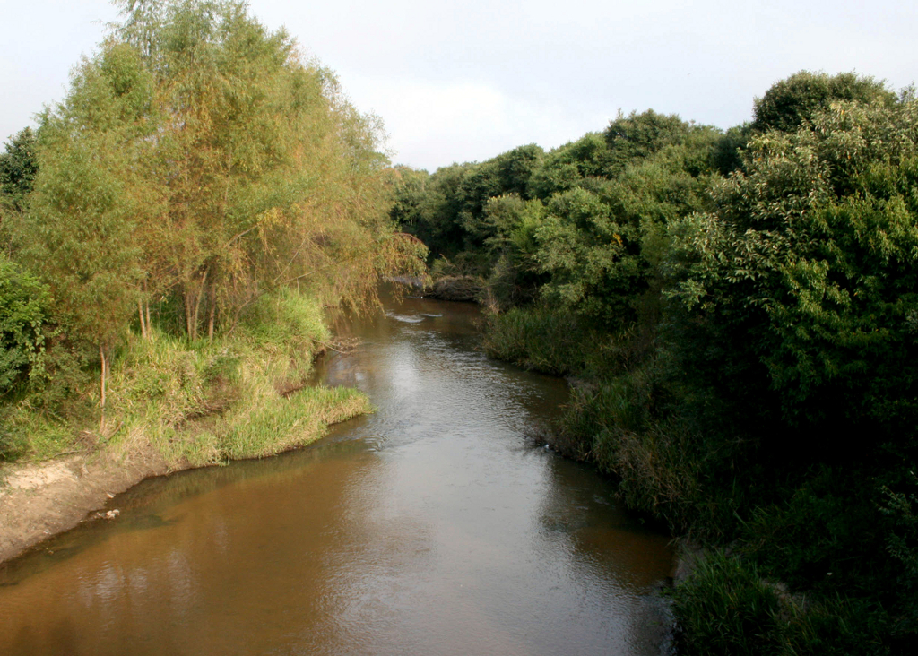 Na foto, Rio Vermelho, que será monitorado pelos alunos das duas escolas, é afluente do Rio Iguaçu, manancial da Sanepar em União da Vitória.