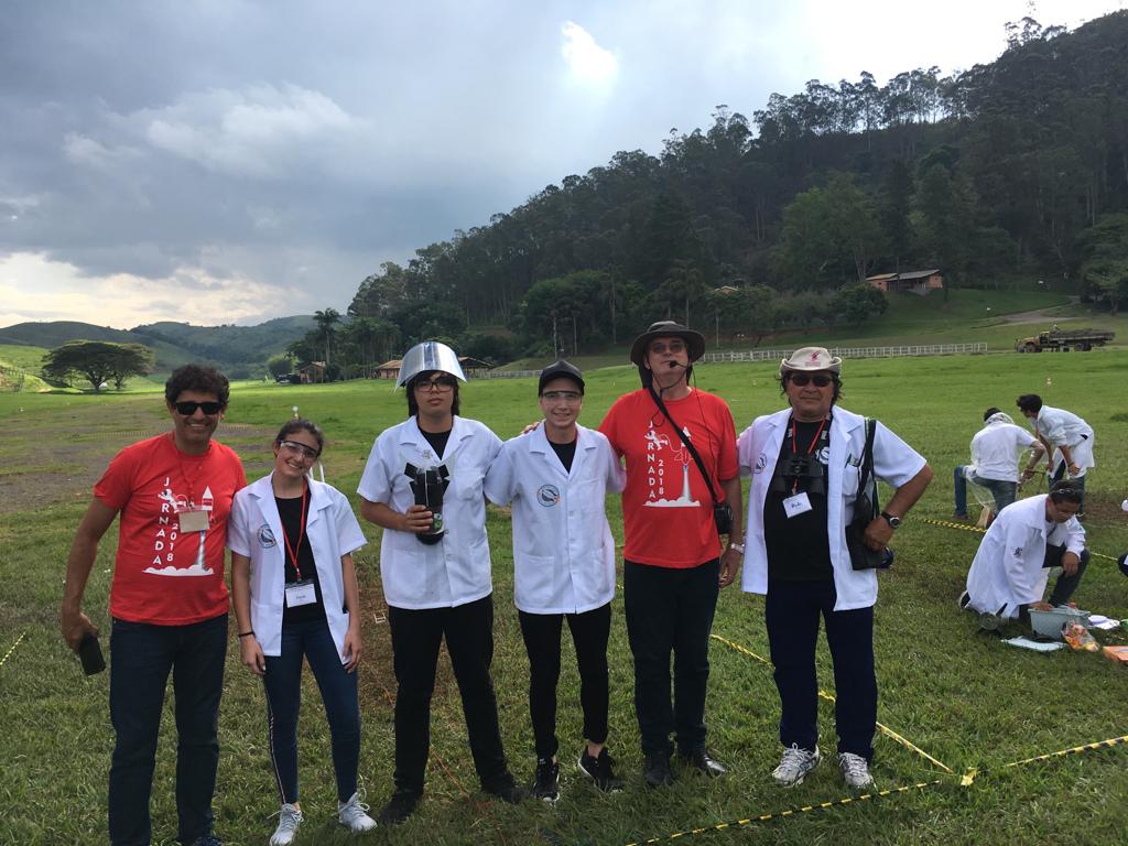 Marca de 230 metros garantiu primeiro lugar na competição e o recorde de lançamento de foguetes no Brasil em 2018.