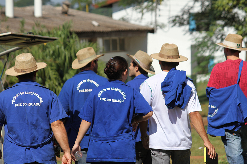 Visita ao CEEP Manoel Moreira Pena