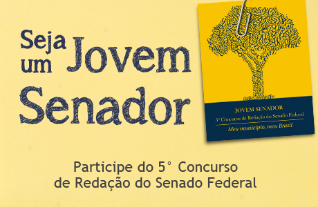 Os alunos devem fazer uma redação com o tema “Meu Município, meu Brasil”. Podem participar estudantes de escolas públicas estaduais com idade até 19 anos.