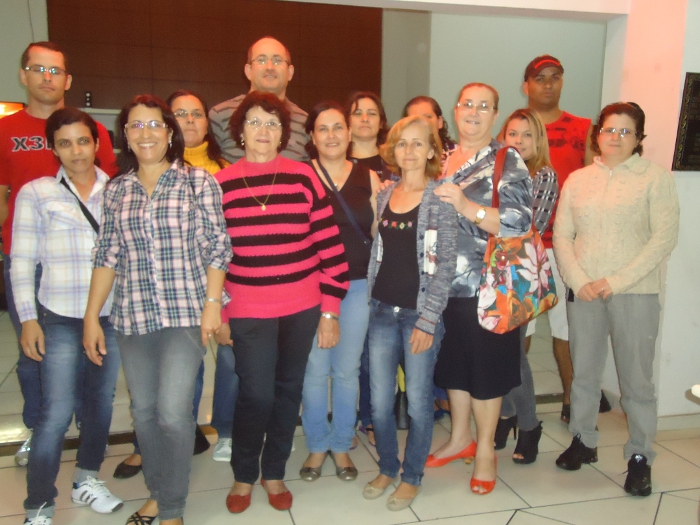 Durante o encontro também foi realizado o primeiro seminário direcionado aos grêmios estudantis das escolas atendidas pelo núcleo