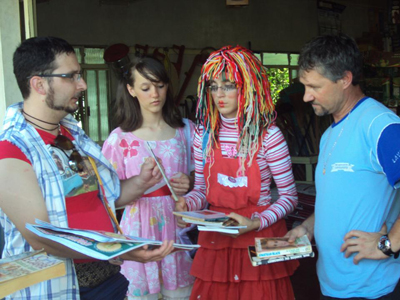 Escola realiza segunda visita do projeto Nova Concórdia Lê