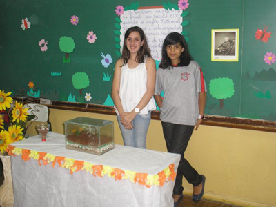 Alunos realizam amostra de atividades sobre a conscientização ambiental