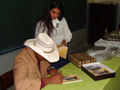 Sessão de autógrafos
