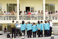 Apresentação do Coral Vozes da Educação