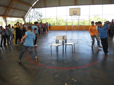 Alunos participam do Dia do Desafio