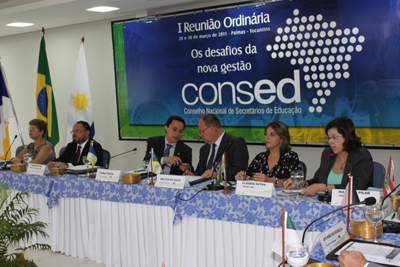 O secretário executivo do Ministério da Educação (MEC), José Henrique Paim, realizou nesta quarta-feira (29) a apresentação dos programas e a nova estrutura do MEC.