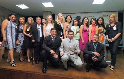 Foto mostra os professores premiados no Professores do Brasil 2009, do Ministério da Educação (MEC).