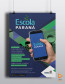 cartaz aplicativo escola paraná