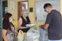 Entrega de kit de merenda no C.E Emilio de Menezes