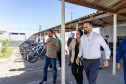 Roni visita escolas do litoral