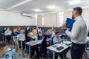 Roni visita escolas do litoral