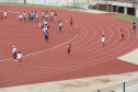 MARINGÁ-PR / XX OLIMPÍADAS ESPECIAÍS DAS APAES - Prova de atletismo no Estádio Willie Davids - Foto: Giuliano Gomes