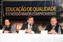Aula inaugural do Curso de Licenciatura em Pedagogia para concluintes do Programa de Capacitação da Faculdade de Vizinhança Vale do Iguaçu (Vizivali) lotou no sábado (24) Canal da Música, em Curitiba. Foi iinício da solução de um problema que atingia 14 mil professores que não tinham os diplomas da faculdade reconhecidos.