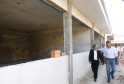 Visita às obras da Escola Municipal Judith Goss de Lima.