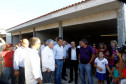 Visita às obras da Escola Municipal Judith Goss de Lima.