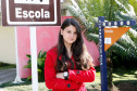 12-06-13 - Alunos dos Colégios Estaduais visitam a Vila da Cidadania na cidade de Piraquara, Cidade Mirim, na foto a aluna Larissa Della Vechia.
