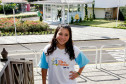 12-06-13 - Alunos dos Colégios Estaduais visitam a Vila da Cidadania na cidade de Piraquara, Cidade Mirim, na foto a aluna Favielli Silva.