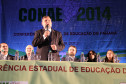 O objetivo é discutir emendas ao documento referência da Conferência Nacional de Educação (CONAE), que será definido no ano que vem, em Brasília.<br />
<br />
Veja mais fotos em: <a href=" http://www.flickr.com/photos/flavioarns/sets/72157635848374146/" target="_blank"> http://www.flickr.com/photos/flavioarns </a>