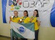 2º lugar: Ana Paula Heck Schneider, Tatiana Cristina Roque e Vanessa Larissa Manuel de Souza, orientadas pela professora Sandra Regina Fernandes Iora.