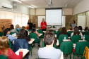 Profissionais da educação que atuam em salas de recursos multifuncionais participam de evento sobre avaliação psicoeducacional.. 22-10-13.