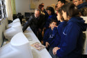 10 computadores foram doados pelo Departamento de Trânsito do Paraná (Detran) para serem utilizados no laboratório de informática do colégio. <br />
<br />
Veja mais fotos em: <a href="http://www.flickr.com/photos/flavioarns/sets/72157637085162604/" target="_blank"> http://www.flickr.com/photos/flavioarns </a>