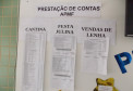Editais das prestações de conta.