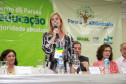 Encontro Estadual de Alfabetização e Educação de Jovens e Adultos (EJA) reúne os 399 secretários municipais de Educação do Paraná. <br />
<br />
Veja mais fotos em: <a href=" http://www.flickr.com/photos/flavioarns/sets/72157638340611965/page2/" target="_blank"> http://www.flickr.com/photos/flavioarns </a>