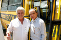 Prefeito de Telêmaco Borba recebe ônibus na SEED. 05-02-14.