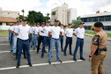 Alunos Soldados da Polícia Militar no curso do BPEC. 24-02-14.
