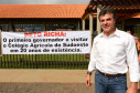 Governador visitou obras do Centro Estadual de Educação Profissional do Sudoeste e do Colégio Estadual Eduardo Virmond Suplicy. 14/03/2014. 