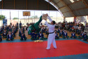 Cerca de 150 crianças já estão frequentando as aulas da arte marcial no contraturno escolar do Colégio Estadual Jardim Interlagos.