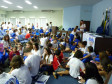 Cerca de 200 alunos do Projeto Pratique Cortesia, participaram, em Santa Helena, de um encontro para discutir e socializar os resultados alcançados.